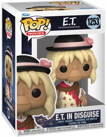figurine officielle POP de ET dégisé du film ET fabricant Funko et disponible chez Galaxy Pop votre magasin geek.