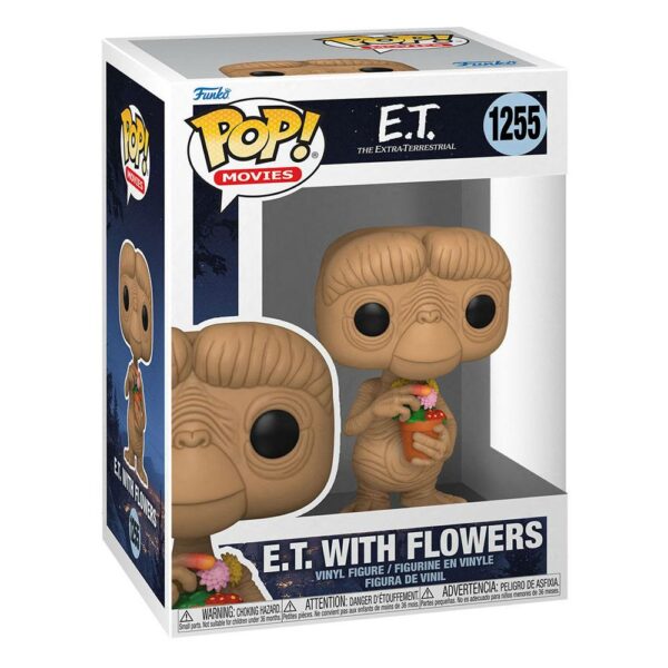figurine officielle POP de ET with Flowers du film ET fabricant Funko et disponible chez Galaxy Pop votre magasin geek.