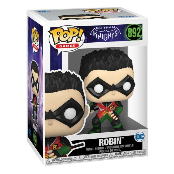 figurine officielle Funko POP de Robin du Comics Gotham Knight du fabricant Funko et disponible chez Galaxy Pop votre magasin geek.