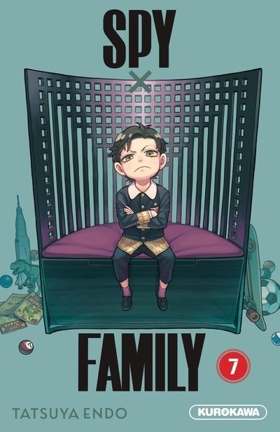 tome 7 du manga Spy x Family de l'éditeur Kurogawa et disponible chez Galaxy Pop votre magasin geek.
