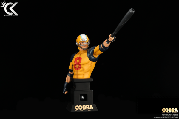Statuette officielle de Joe Gillian du manga Cobra au format 1/6 par le studio Cartoon Kingdom disponible au magasin geek Galaxy Pop Montélimar