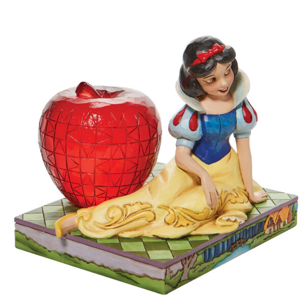 Figurine Blanche Neige et la Pomme