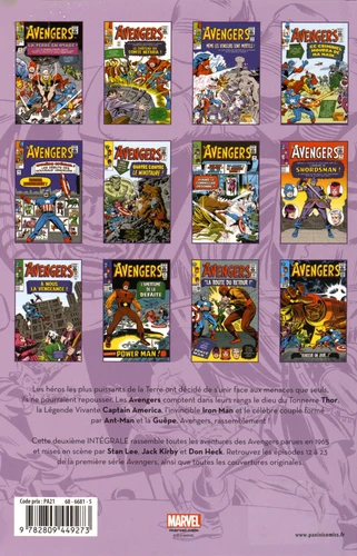 Comics Avengers Intégrale 1965