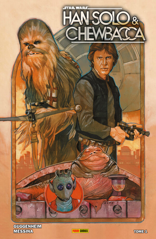 Comics Star Wars Han solo et Chewbacca