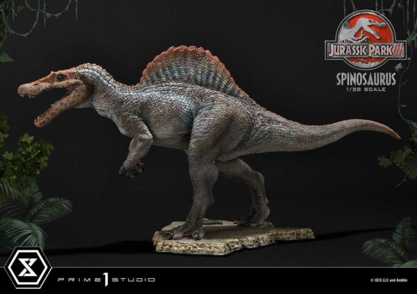 Statue Spinosaure Jurassic Park