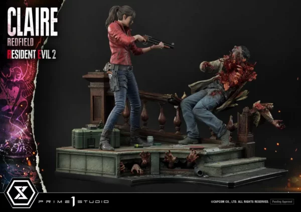 Statue Claire Redfield Resident Evil