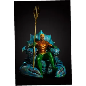 Statue Aquaman sur trône