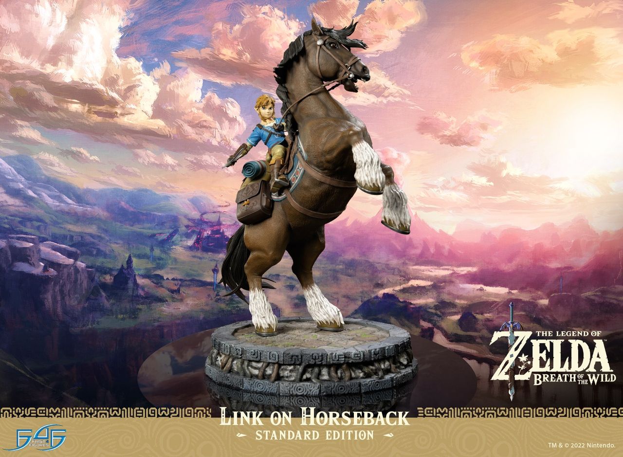 Statue Link on Horseback (Zelda) 1/4 Standard - First 4 Figures - Galaxy Pop