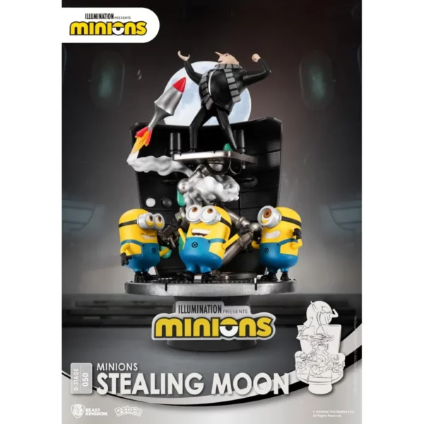 Figurine Minions Stealing Moon - BEAST KINGDOM TOYS