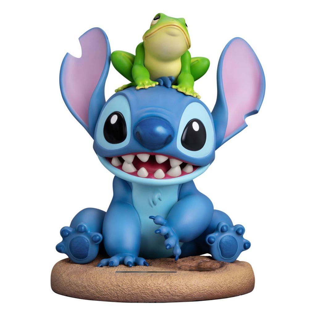 Figurine Stitch with Frog - Disney Officiel - Galaxy Pop
